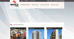 Desktop Screenshot of marcabrasilconstrutora.com.br