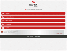 Tablet Screenshot of marcabrasilconstrutora.com.br